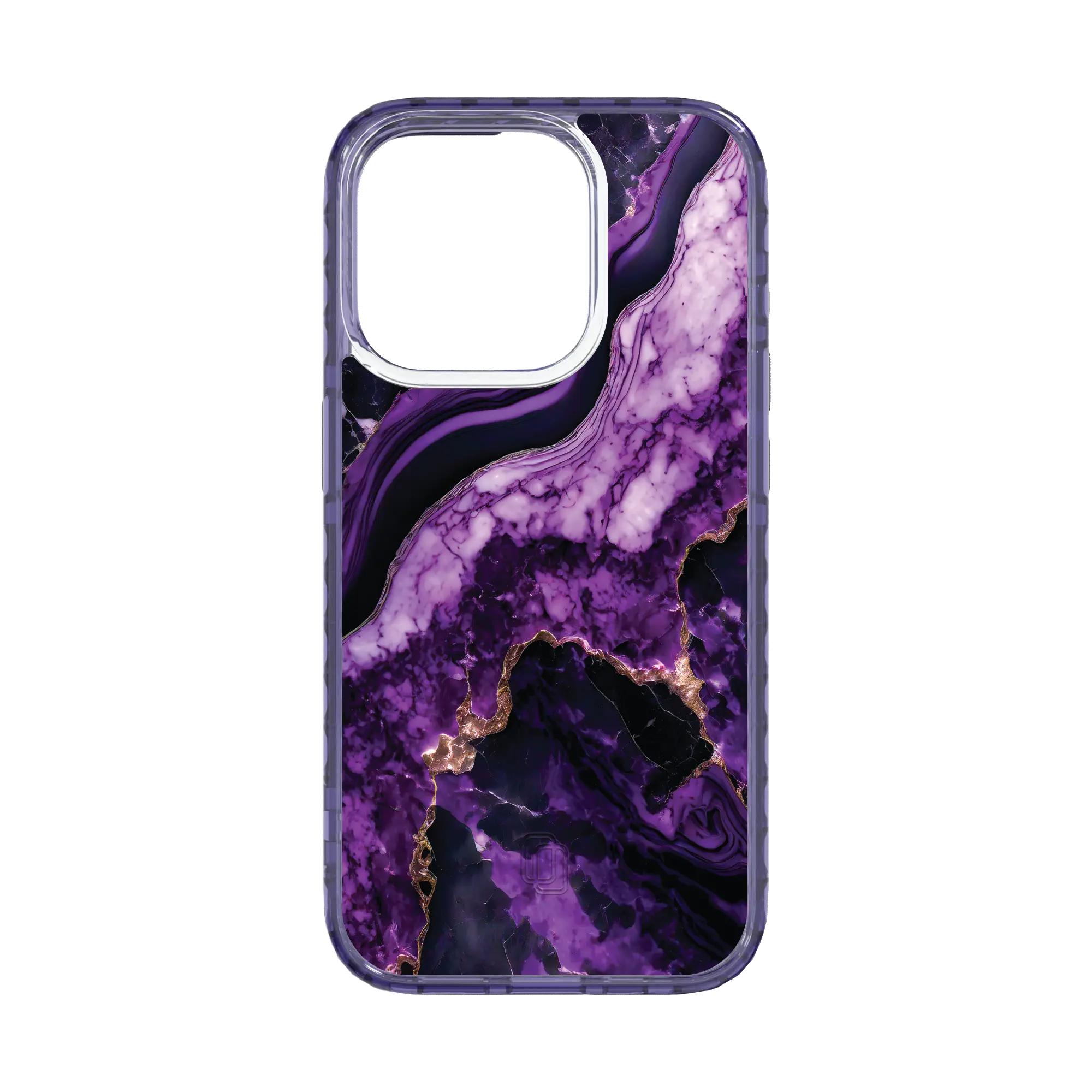 Apple-iPhone-15-Pro-Midnight-Lilac Falling Dusk | Protective MagSafe Case | Marble Stone Series for Apple iPhone 15 Series cellhelmet cellhelmet
