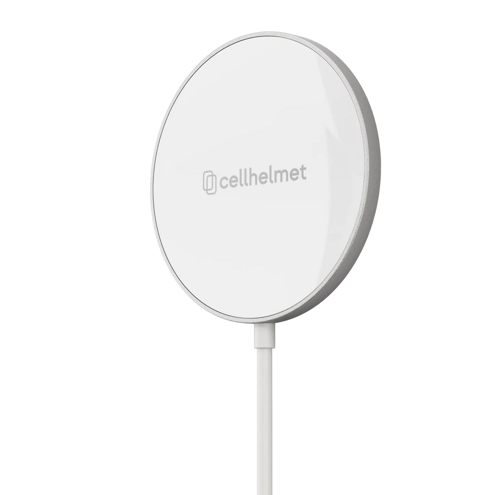 Fast Wireless Charging Pad w/ Magnetic Alignment Technology - Aluminum