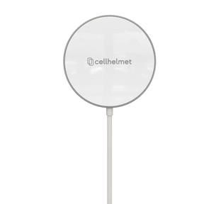 Fast Wireless Charging Pad w/ Magnetic Alignment Technology - Aluminum w/ Glass Surface (15W) - MagSafe Wireless Charger -  - cellhelmet