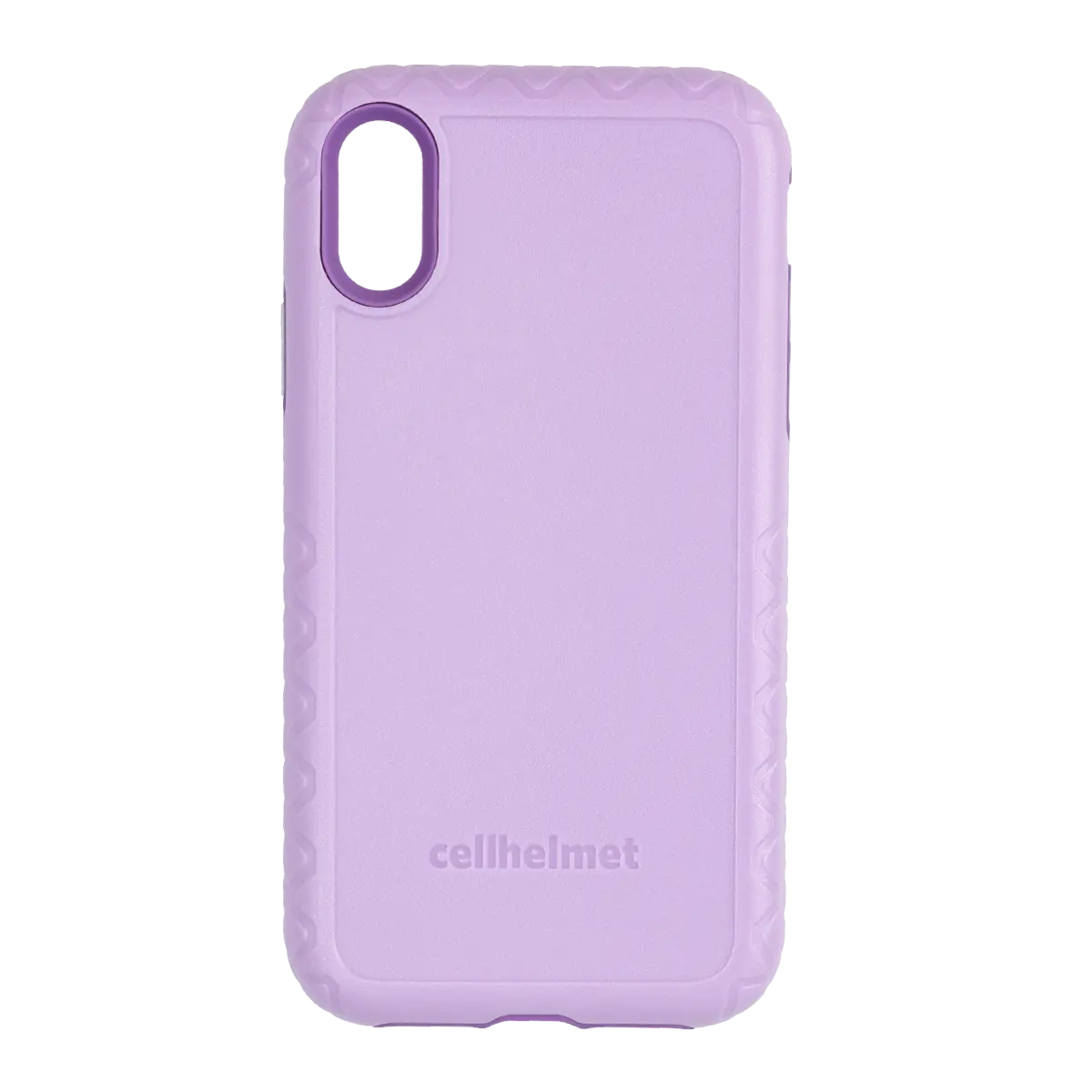 Purple cellhelmet Customizable Case for iPhone XS