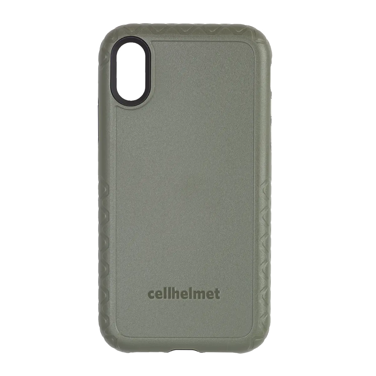 Green cellhelmet Customizable Case for iPhone XS