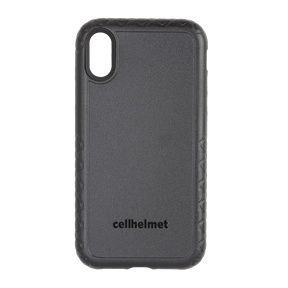 Black cellhelmet Customizable Case for iPhone XS