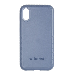 Blue cellhelmet Customizable Case for iPhone XS