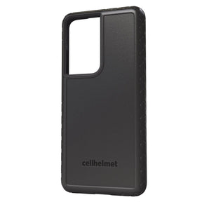 Black cellhelmet Custom Printed Case for Galaxy S21 Ultra