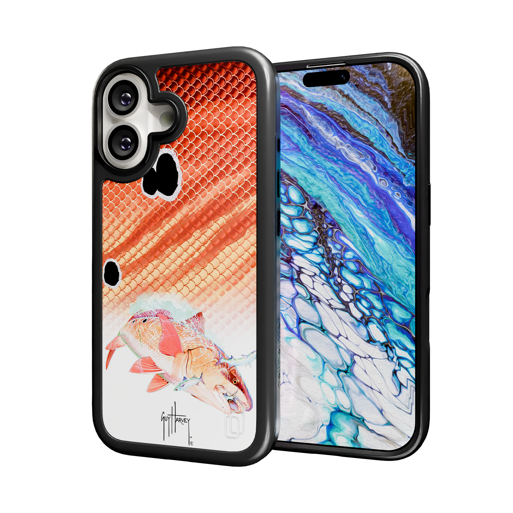 Guy Harvey Collection - Redfish for iPhone 17 Series Redfish / iPhone 17 / Black