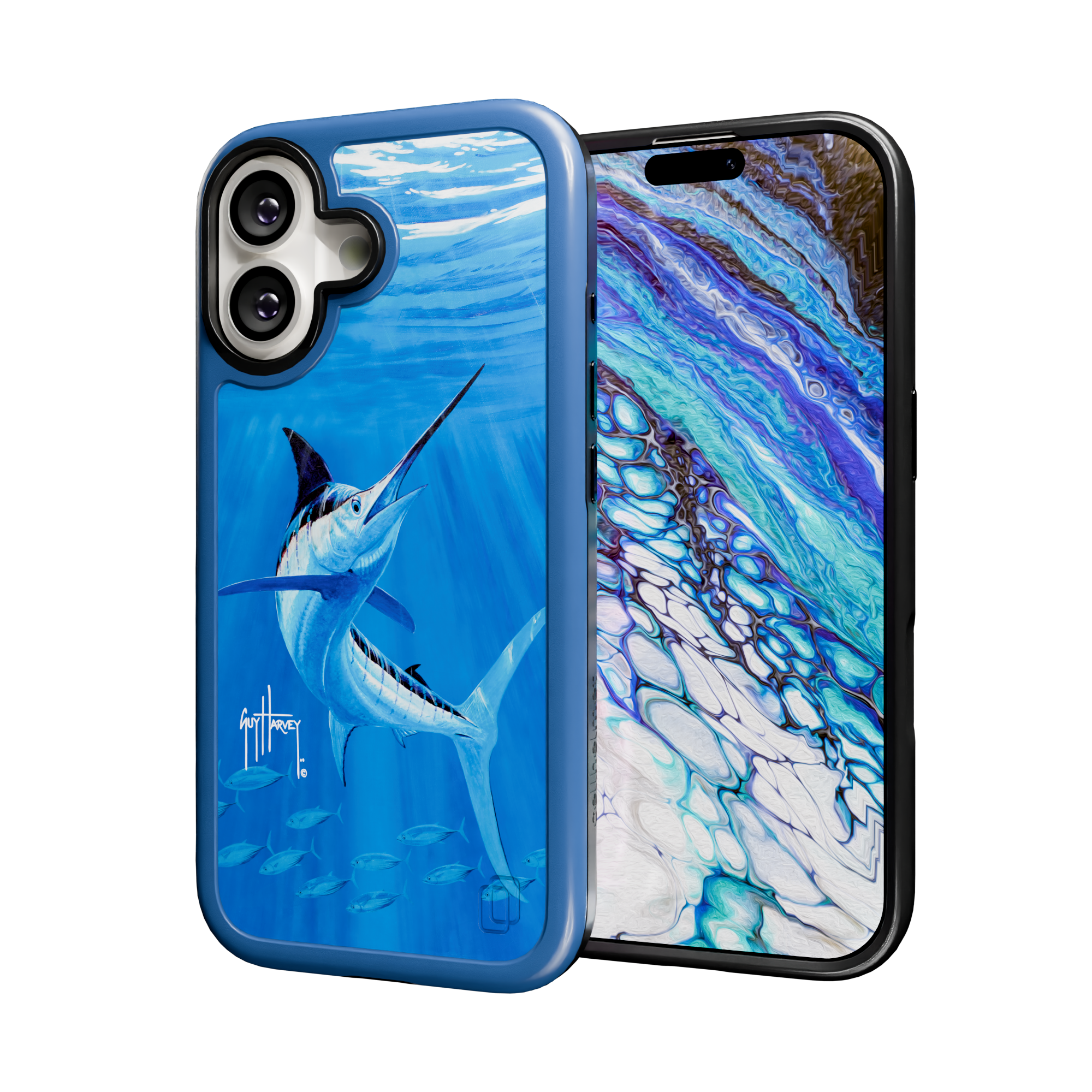 Guy Harvey Collection - Blue Realms for iPhone 17 Series Blue Realms / iPhone 17 / Blue