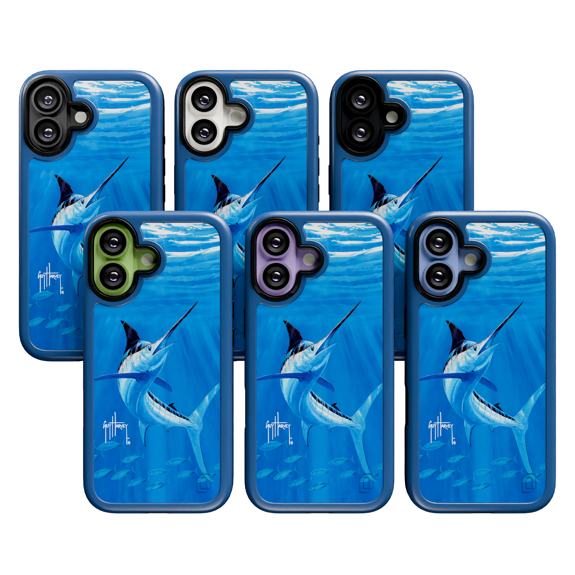 Guy Harvey Collection - Blue Realms for iPhone 17 Series Blue Realms / iPhone 17 / Blue
