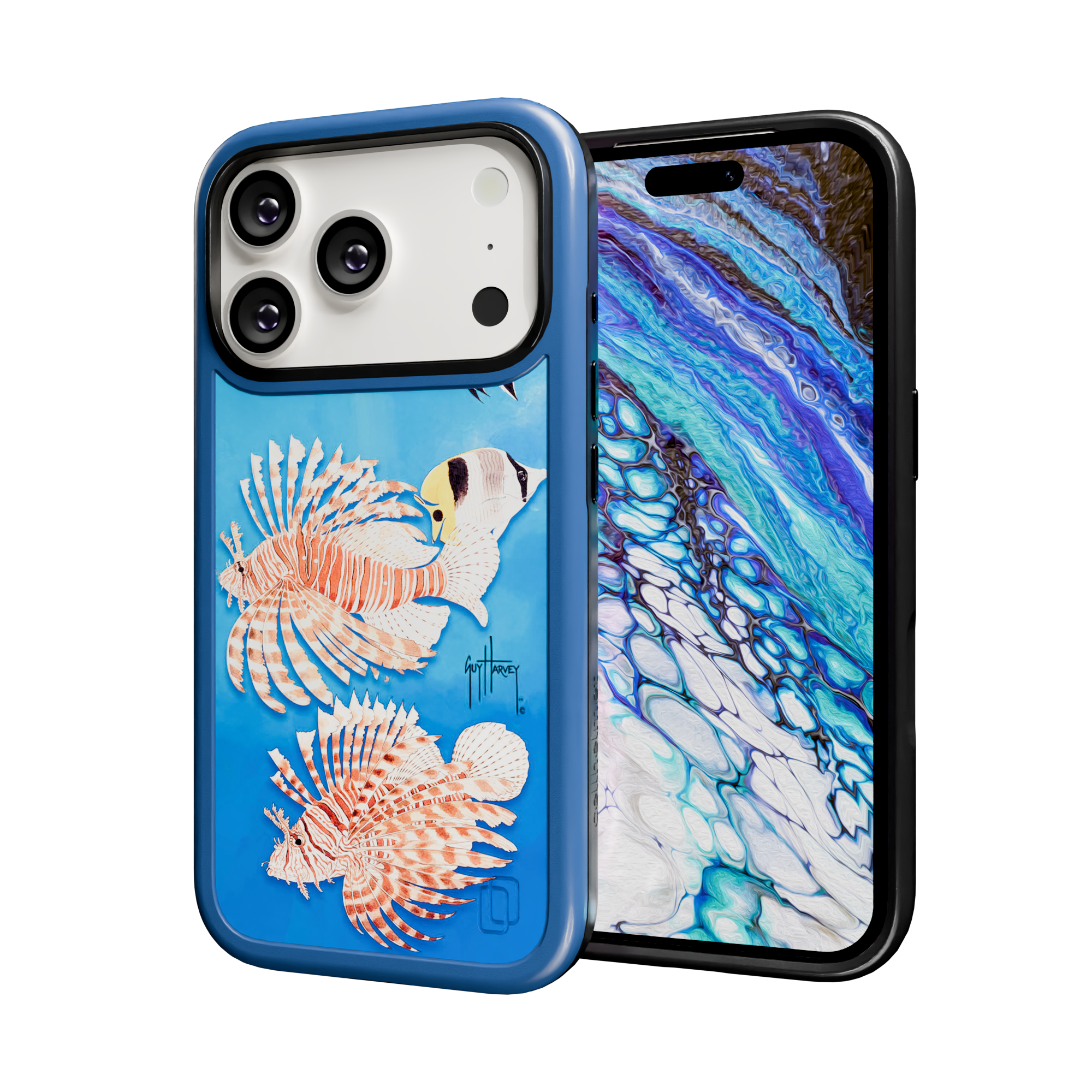 Guy Harvey Collection - Lionfish for iPhone 17 Series Lionfish / iPhone 17 Pro / Blue