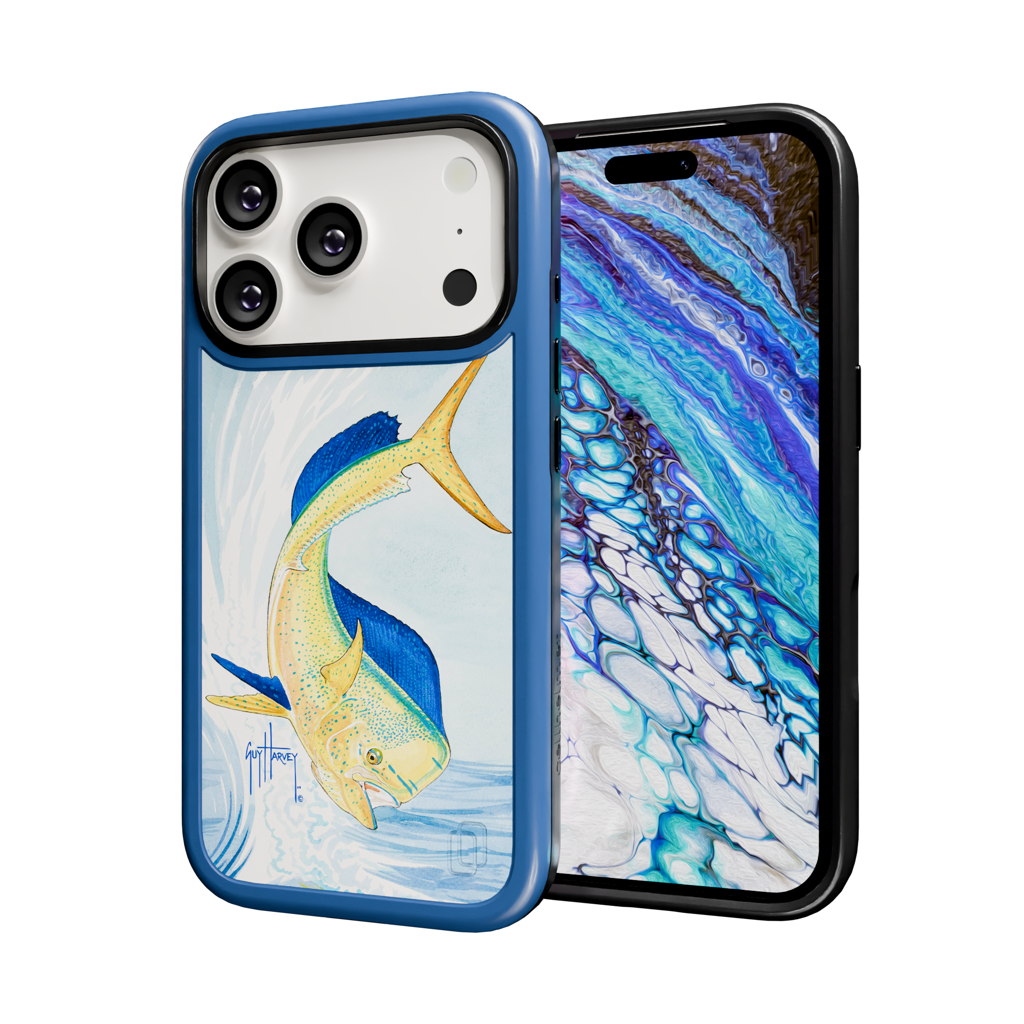 Guy Harvey Collection - Mahi for iPhone 17 Series Mahi / iPhone 17 Pro / Blue