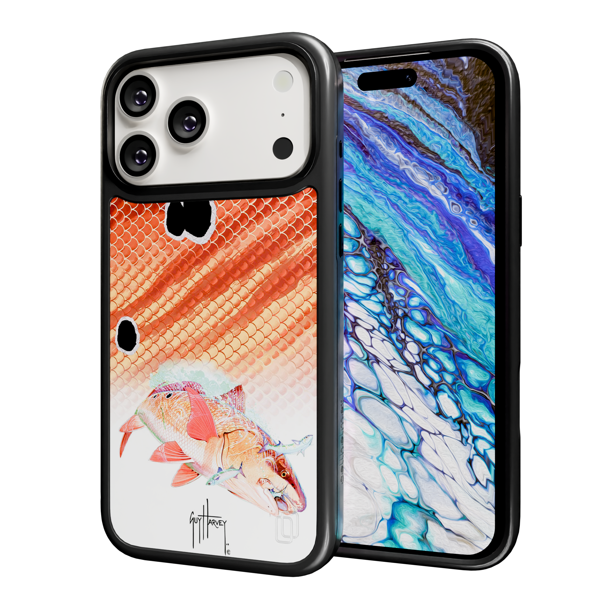 Guy Harvey Collection - Redfish for iPhone 17 Series Redfish / iPhone 17 Pro Max / Black