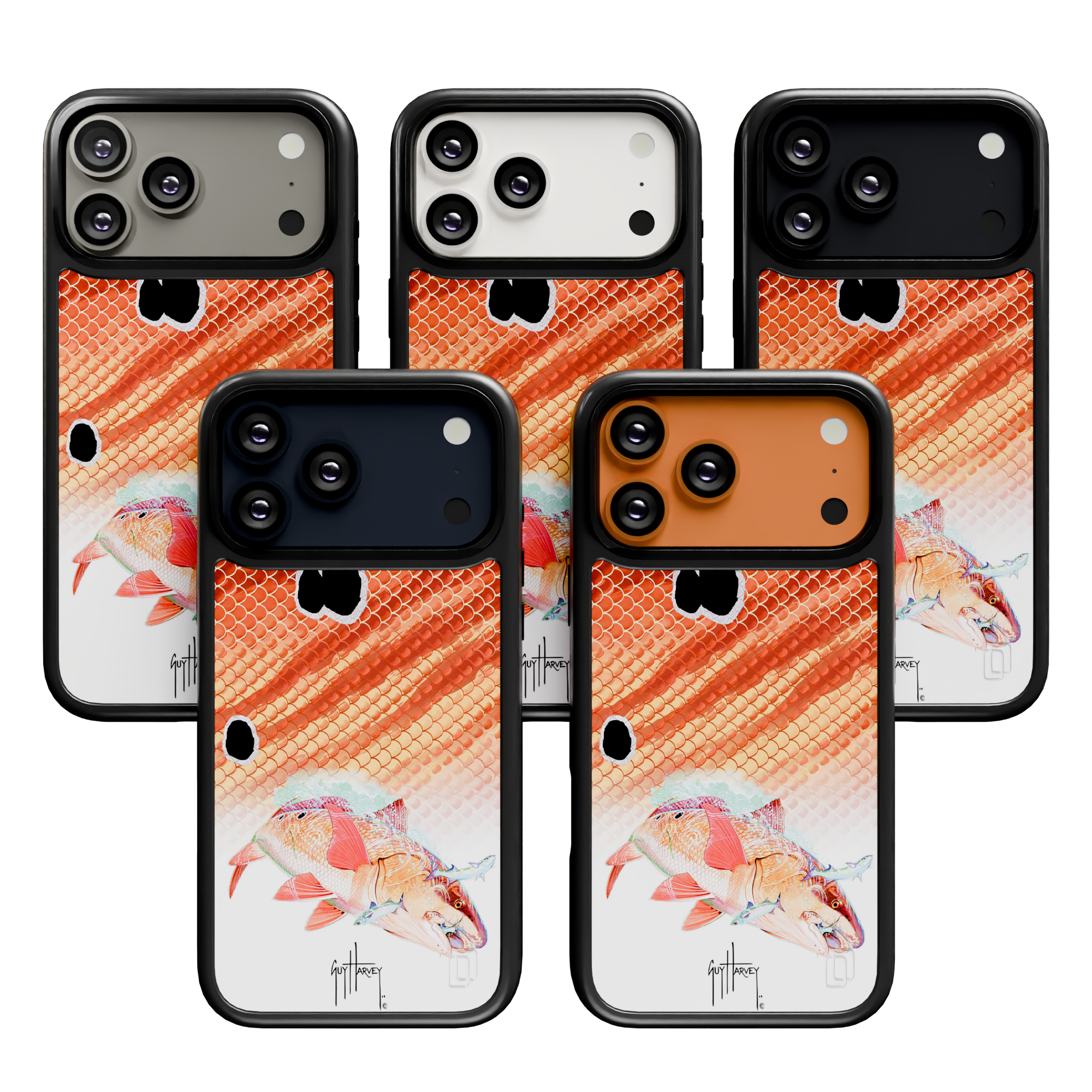 Guy Harvey Collection - Redfish for iPhone 17 Series Redfish / iPhone 17 Pro Max / Black