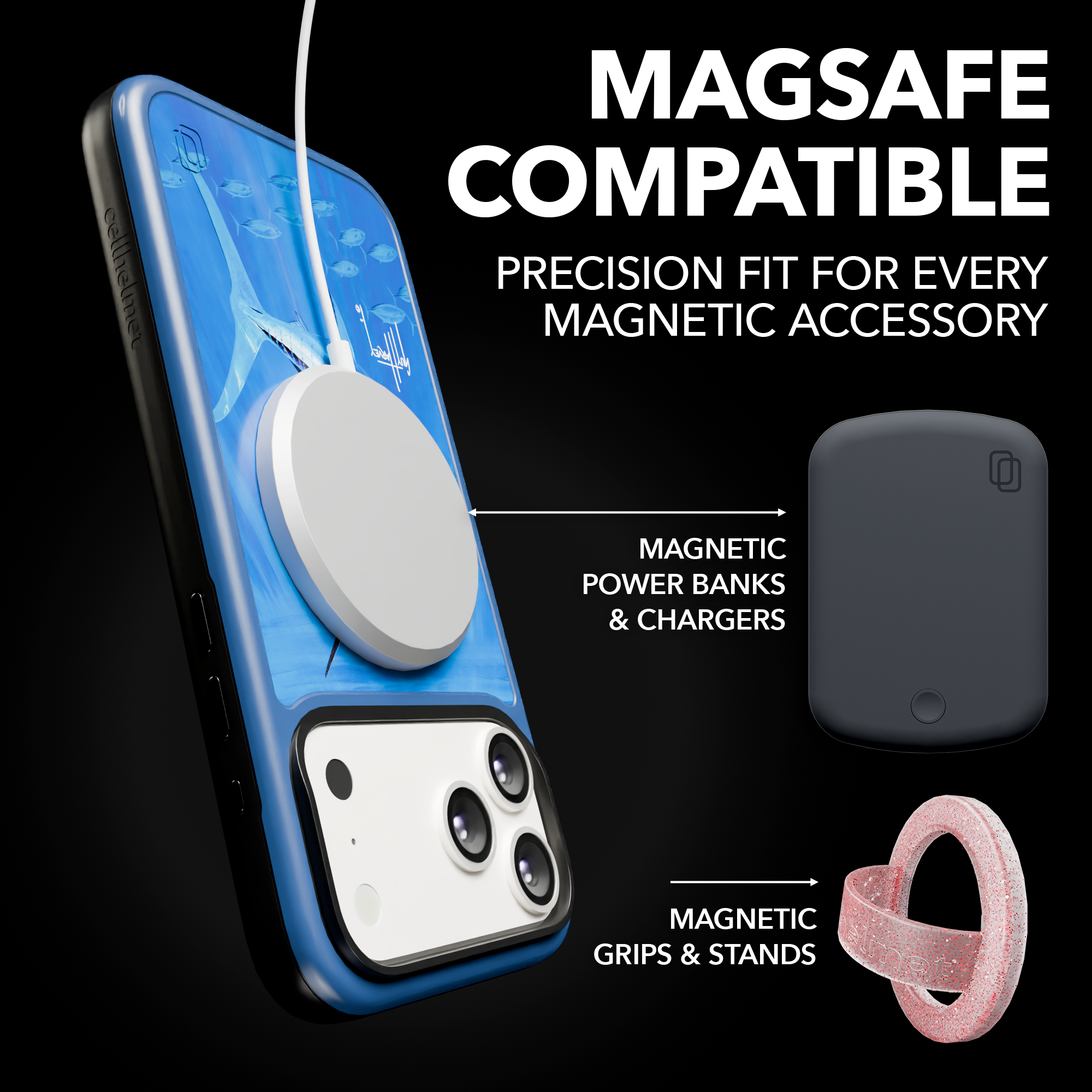 Guy Harvey Collection - Blue Realms for iPhone 17 Series Blue Realms / iPhone 17 Pro Max / Blue