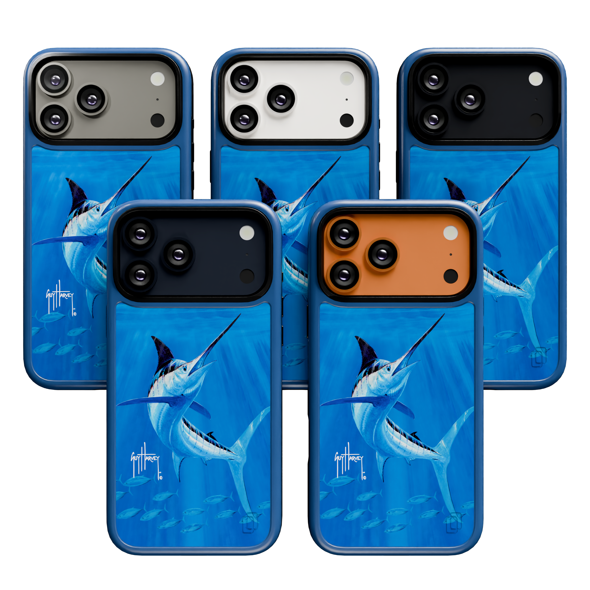 Guy Harvey Collection - Blue Realms for iPhone 17 Series Blue Realms / iPhone 17 Pro Max / Blue