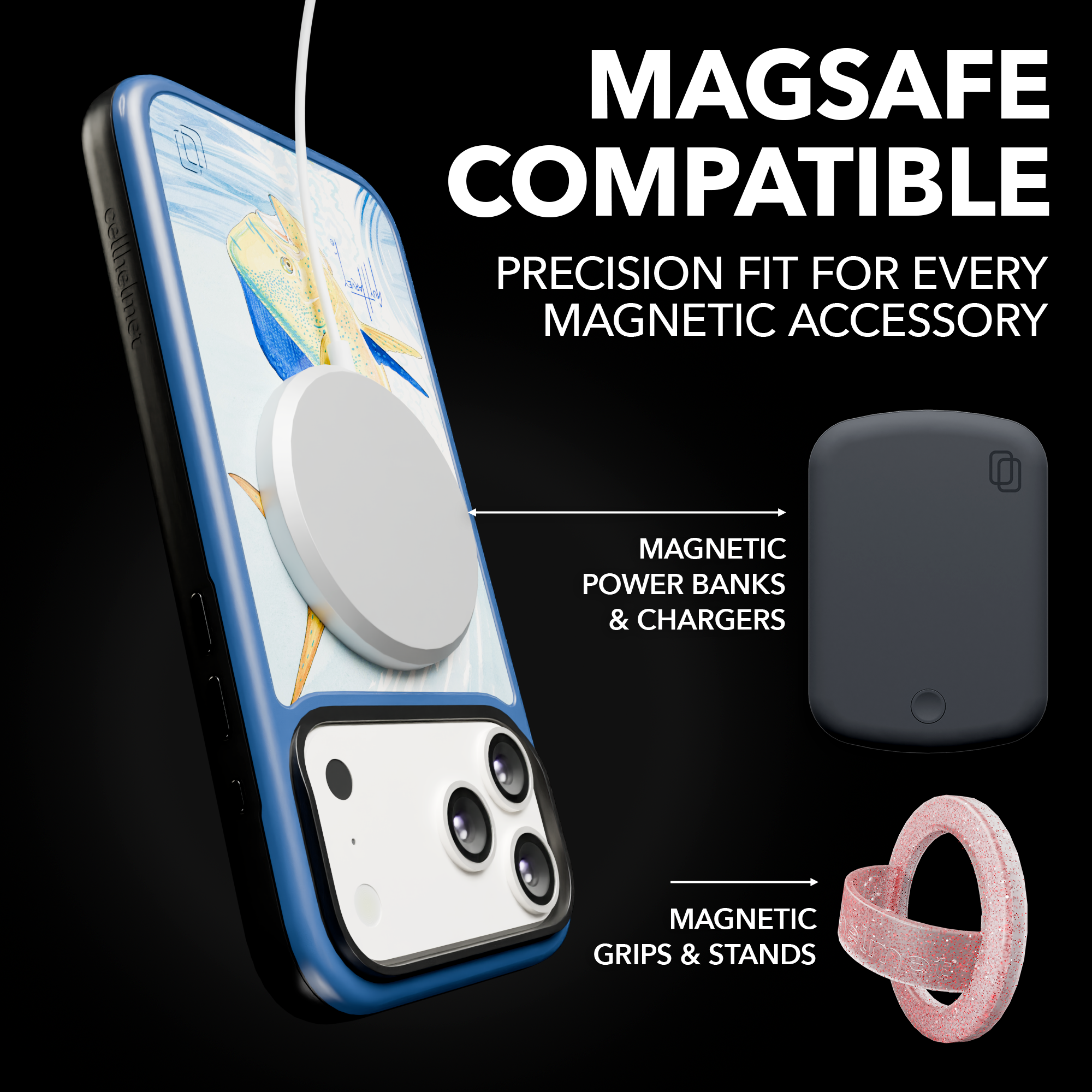 Guy Harvey Collection - Mahi for iPhone 17 Series Mahi / iPhone 17 Pro Max / Blue