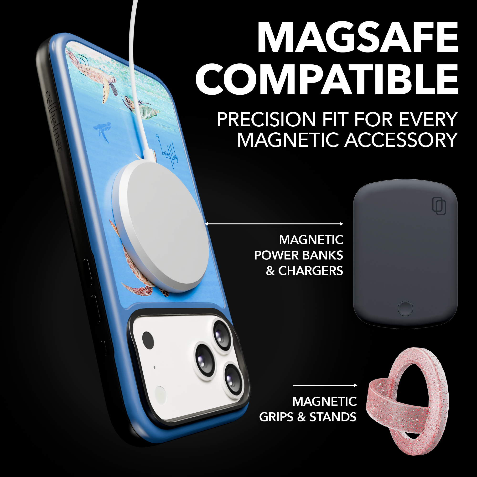 Guy Harvey Collection - Turtles for iPhone 17 Series Turtles / iPhone 17 Pro Max / Blue