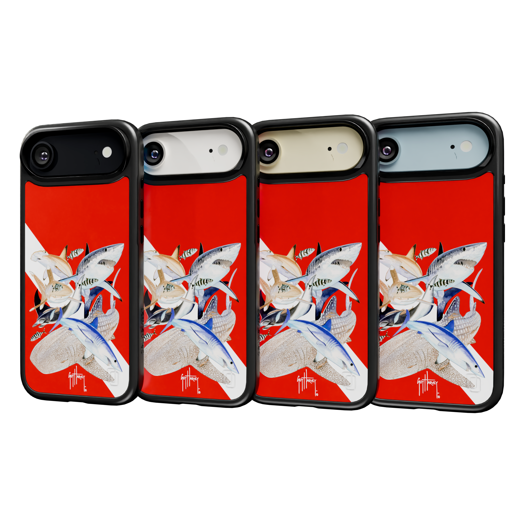 Guy Harvey Collection - Dive Flag for iPhone 17 Series Dive Flag / iPhone Air / Black