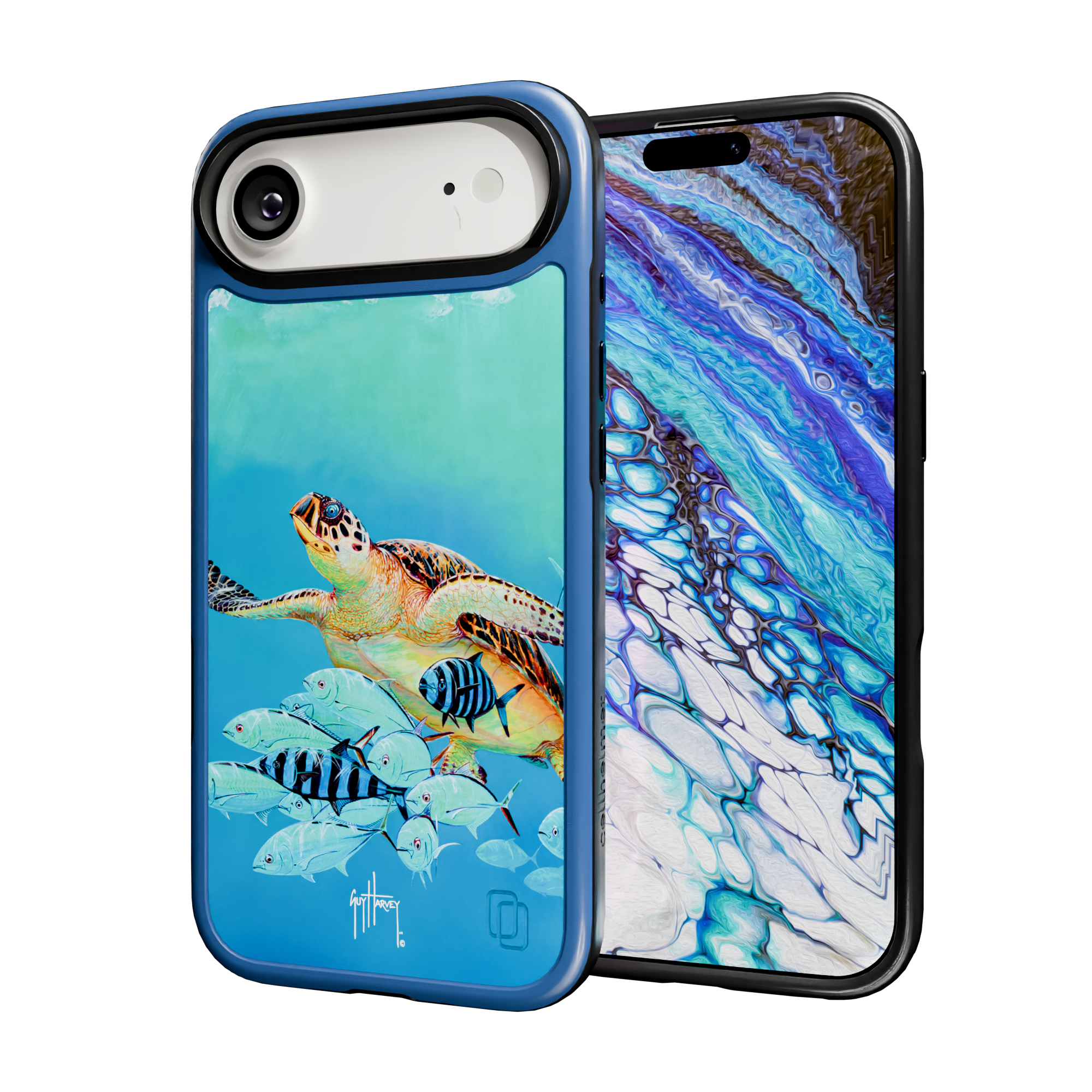 Guy Harvey Collection - Hawksbill Caravan for iPhone 17 Series Hawksbill Caravan / iPhone Air / Blue