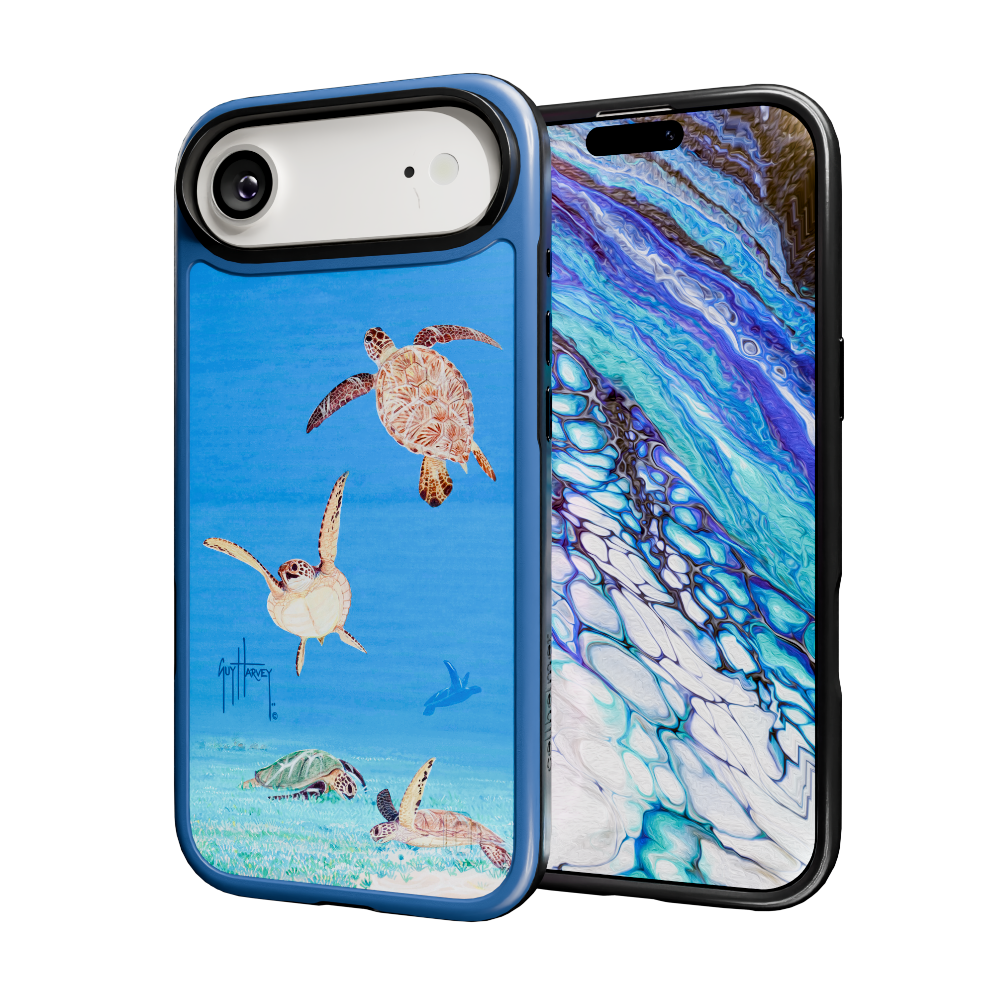 Guy Harvey Collection - Turtles for iPhone 17 Series Turtles / iPhone Air / Blue