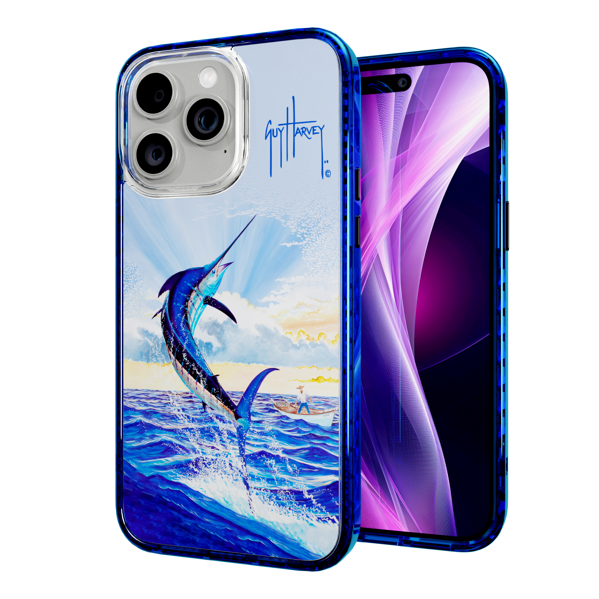 Guy Harvey Magnitude Series for Apple iPhone 15 Pro Max - Dreams Come True Bermuda Blue
