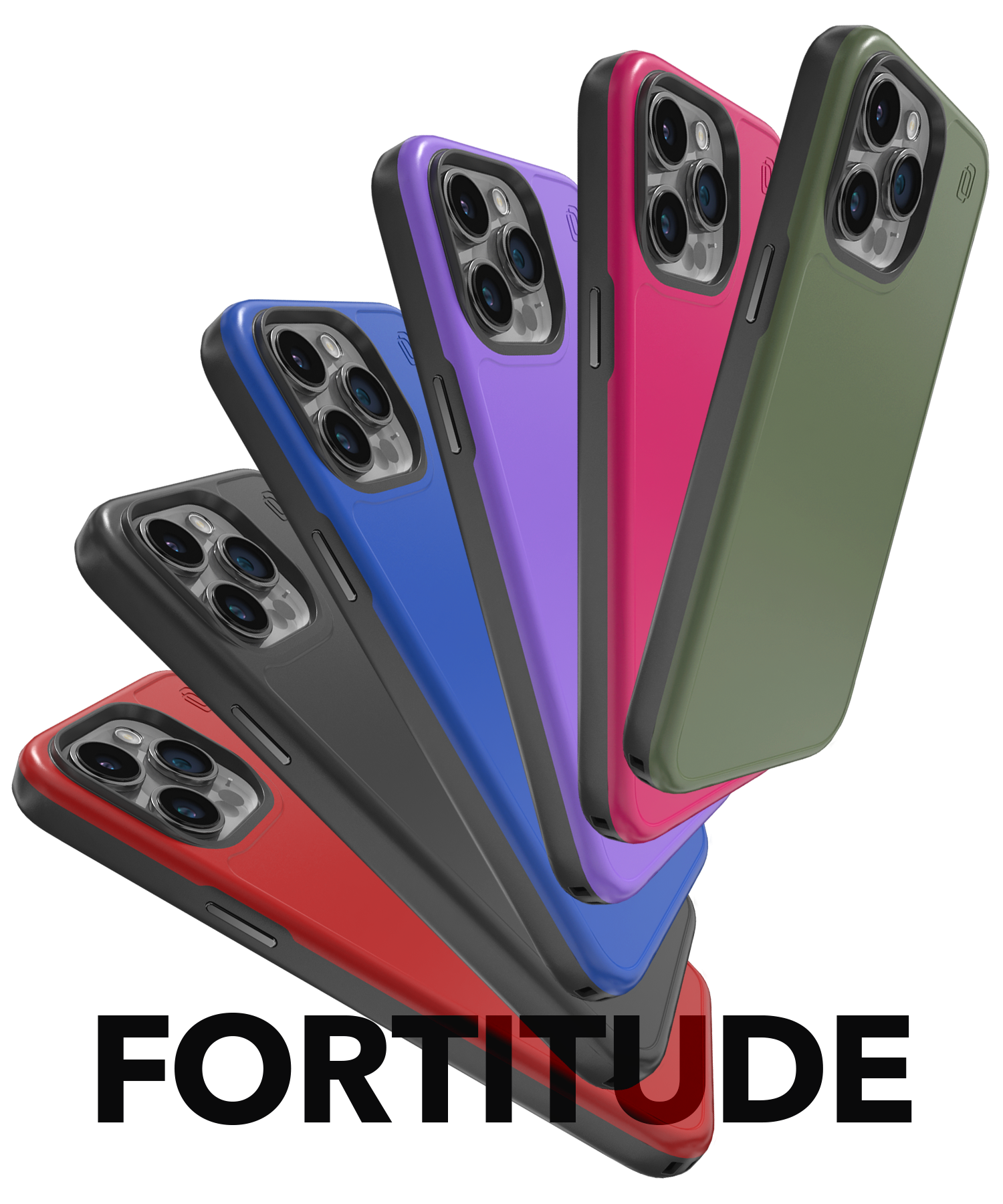 assortment of dual layer cases