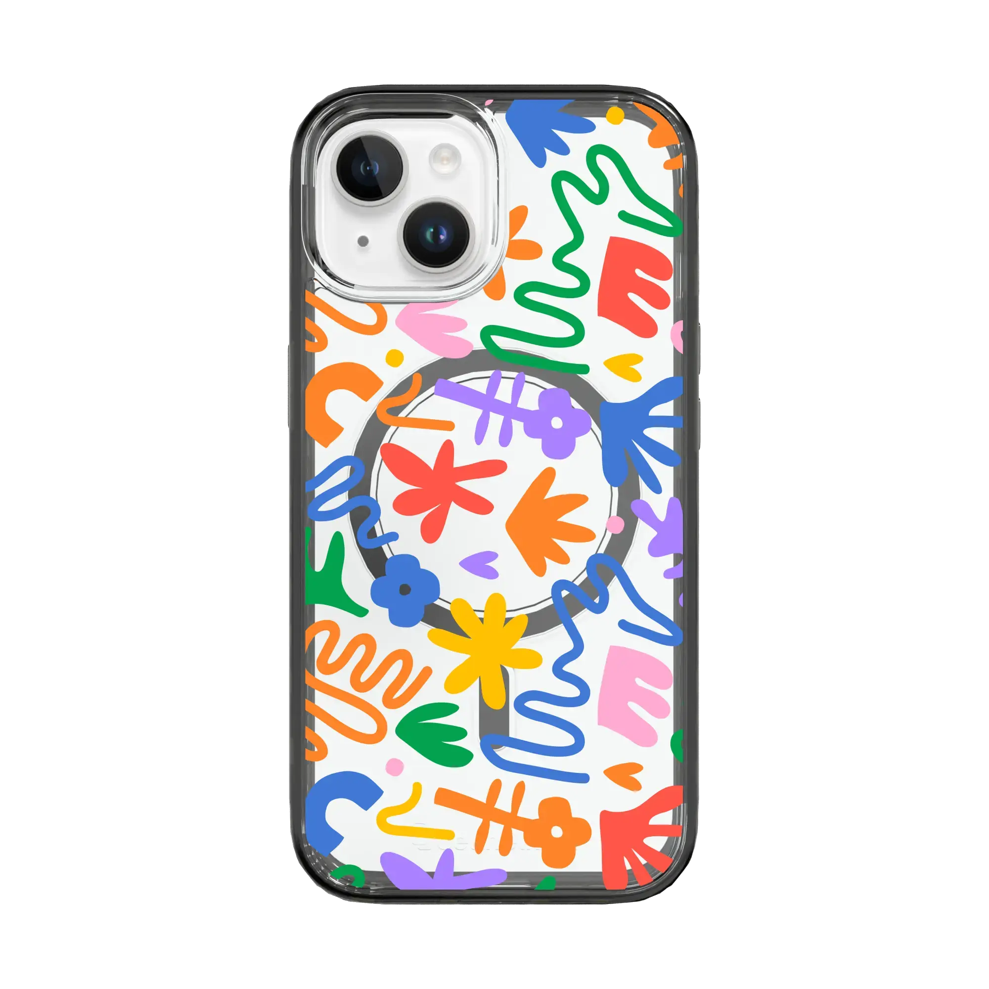 Garden | Shapes Colors | Custom MagSafe Case Design for Apple iPhone 15 Series