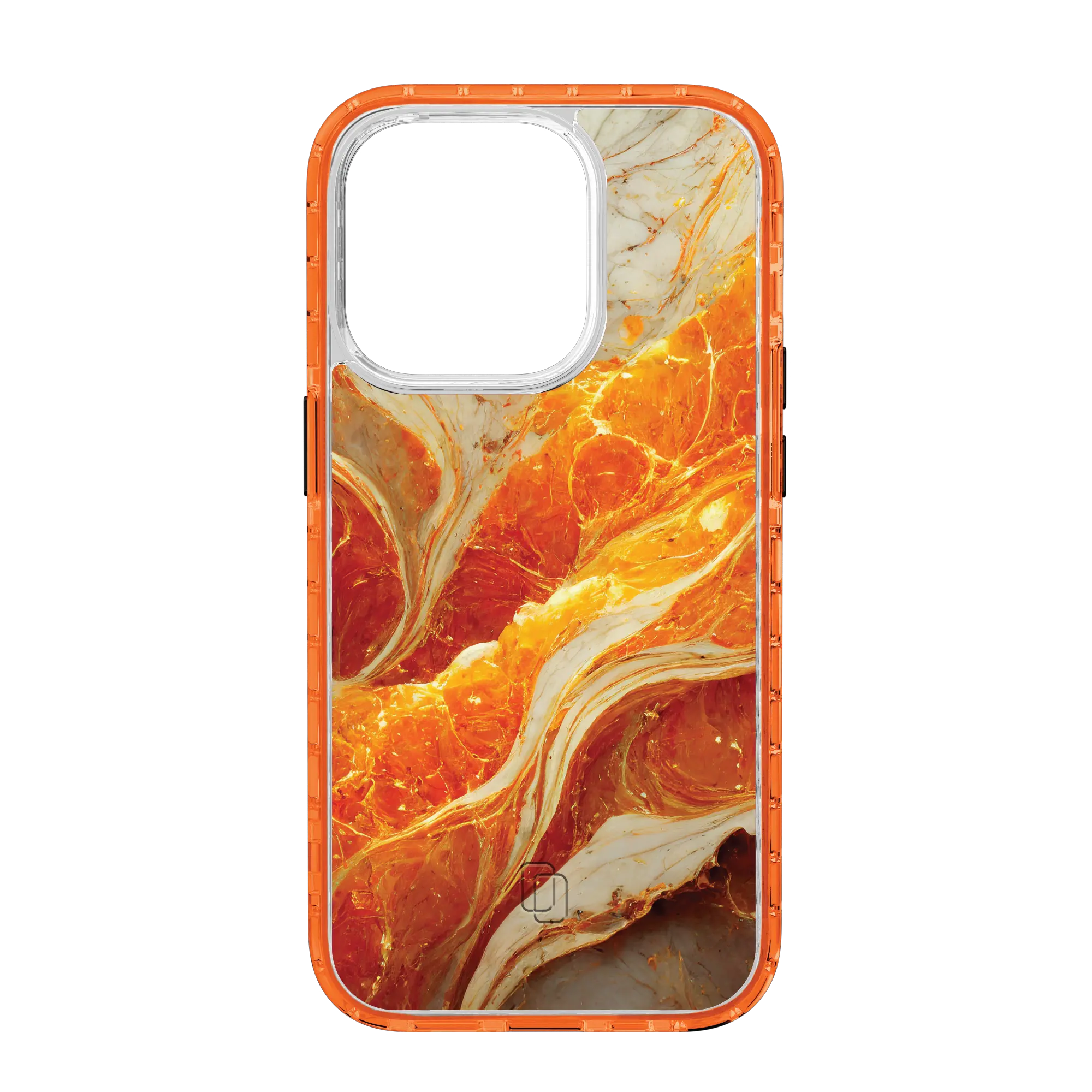 Apple-iPhone-14-Pro-Blaze-Orange Golden Sunrise | Protective MagSafe Case | Marble Stone Series for Apple iPhone 14 Series cellhelmet cellhelmet