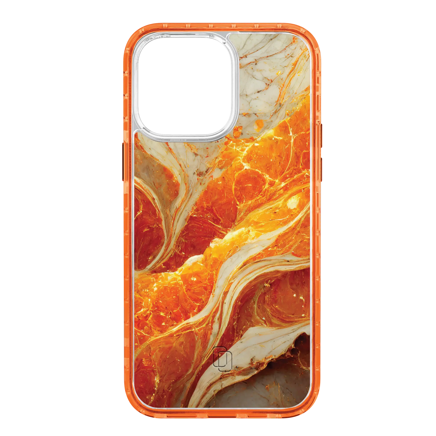 Apple-iPhone-14-Pro-Max-Blaze-Orange Golden Sunrise | Protective MagSafe Case | Marble Stone Series for Apple iPhone 14 Series cellhelmet cellhelmet
