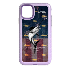 Guy Harvey Fortitude Series for Apple iPhone 11 - American Marlin - Custom Case - LilacBlossom - cellhelmet
