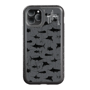 Guy Harvey Fortitude Series for Apple iPhone 11 Pro - Black Scribbler - Custom Case - OnyxBlack - cellhelmet