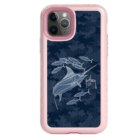 Guy Harvey Fortitude Series for Apple iPhone 11 Pro - Blue Camo - Custom Case - PinkMagnolia - cellhelmet