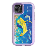 Guy Harvey Fortitude Series for Apple iPhone 11 Pro - Dolphin Oasis - Custom Case - LilacBlossom - cellhelmet