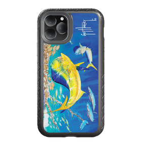 Guy Harvey Fortitude Series for Apple iPhone 11 Pro - Dolphin Oasis - Custom Case - OnyxBlack - cellhelmet
