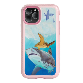 Guy Harvey Fortitude Series for Apple iPhone 11 Pro - Eye of the Tiger - Custom Case - PinkMagnolia - cellhelmet