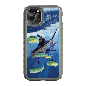 Guy Harvey Fortitude Series for Apple iPhone 11 Pro - Four Play - Custom Case - OliveDrabGreen - cellhelmet