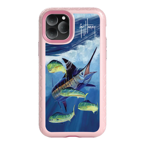 Guy Harvey Fortitude Series for Apple iPhone 11 Pro - Four Play - Custom Case - PinkMagnolia - cellhelmet