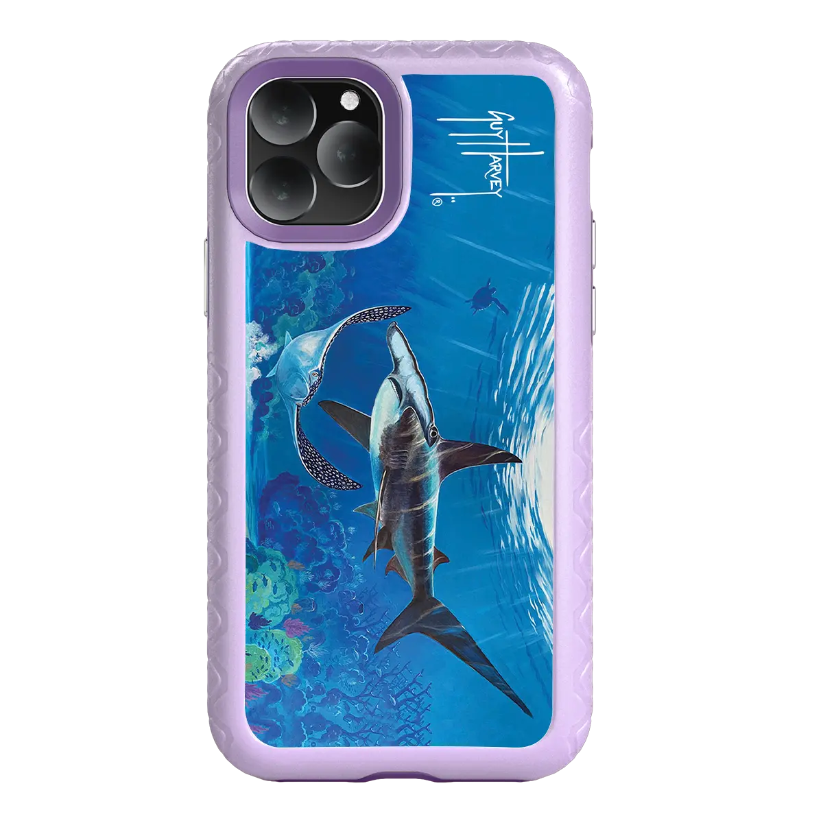 Guy Harvey Fortitude Series for Apple iPhone 11 Pro - Hammer Down - Custom Case - LilacBlossom - cellhelmet