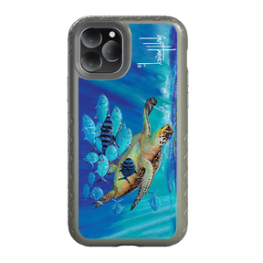 Guy Harvey Fortitude Series for Apple iPhone 11 Pro - Hawksbill Caravan - Custom Case - OliveDrabGreen - cellhelmet