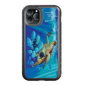 Guy Harvey Fortitude Series for Apple iPhone 11 Pro - Hawksbill Caravan - Custom Case - OnyxBlack - cellhelmet