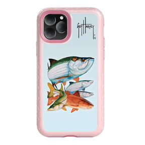 Guy Harvey Fortitude Series for Apple iPhone 11 Pro - Inshore Collage - Custom Case - PinkMagnolia - cellhelmet