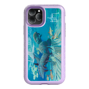 Guy Harvey Fortitude Series for Apple iPhone 11 Pro - Manatee Pass - Custom Case - LilacBlossom - cellhelmet
