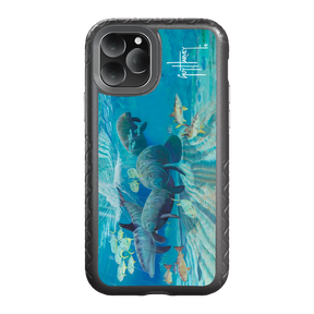 Guy Harvey Fortitude Series for Apple iPhone 11 Pro - Manatee Pass - Custom Case - OnyxBlack - cellhelmet