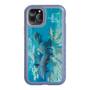Guy Harvey Fortitude Series for Apple iPhone 11 Pro - Manatee Pass - Custom Case - SlateBlue - cellhelmet