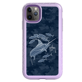 Guy Harvey Fortitude Series for Apple iPhone 11 Pro Max - Blue Camo - Custom Case - LilacBlossom - cellhelmet
