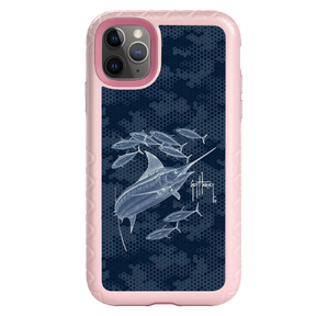 Guy Harvey Fortitude Series for Apple iPhone 11 Pro Max - Blue Camo - Custom Case - PinkMagnolia - cellhelmet