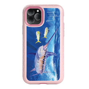 Guy Harvey Fortitude Series for Apple iPhone 11 Pro Max - Bullseye Sword - Custom Case - PinkMagnolia - cellhelmet