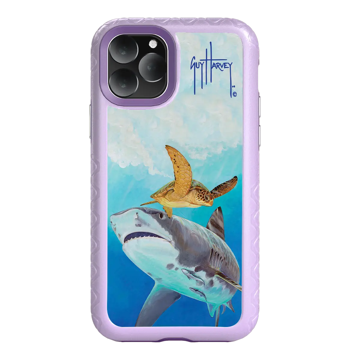 Guy Harvey Fortitude Series for Apple iPhone 11 Pro Max - Eye of the Tiger - Custom Case - LilacBlossom - cellhelmet