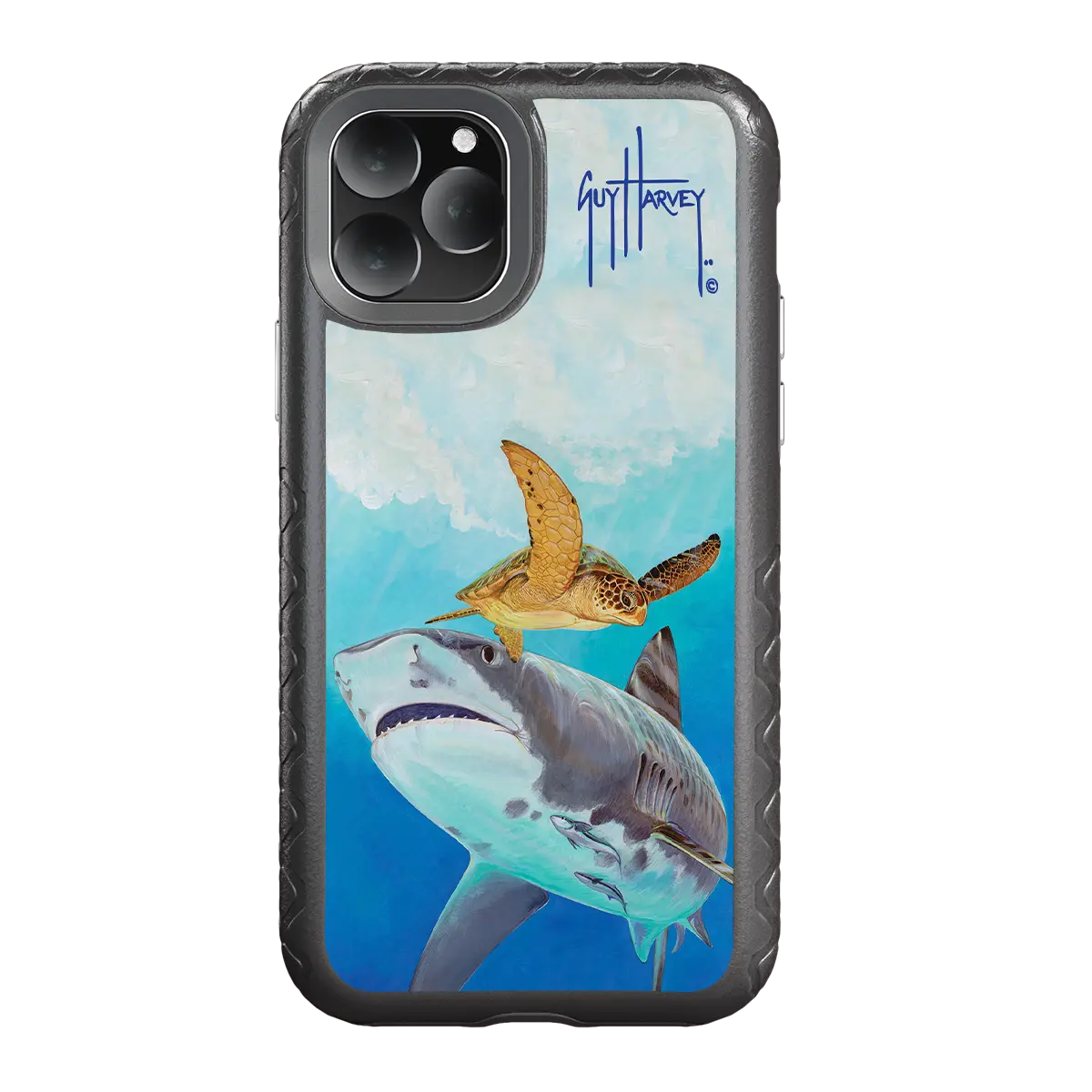 Guy Harvey Fortitude Series for Apple iPhone 11 Pro Max - Eye of the Tiger - Custom Case - OnyxBlack - cellhelmet