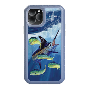 Guy Harvey Fortitude Series for Apple iPhone 11 Pro Max - Four Play - Custom Case - SlateBlue - cellhelmet