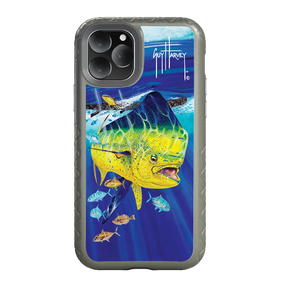 Guy Harvey Fortitude Series for Apple iPhone 11 Pro Max - Golden Prize - Custom Case - OliveDrabGreen - cellhelmet