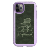 Guy Harvey Fortitude Series for Apple iPhone 11 Pro Max - Green Camo - Custom Case - LilacBlossom - cellhelmet